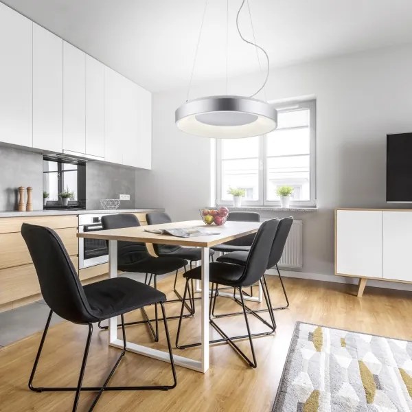 JUST LIGHT. 17075-21-LED Dimmelhető csillár zsinóron KETO ANIKA LED/26,5W/230V+RC