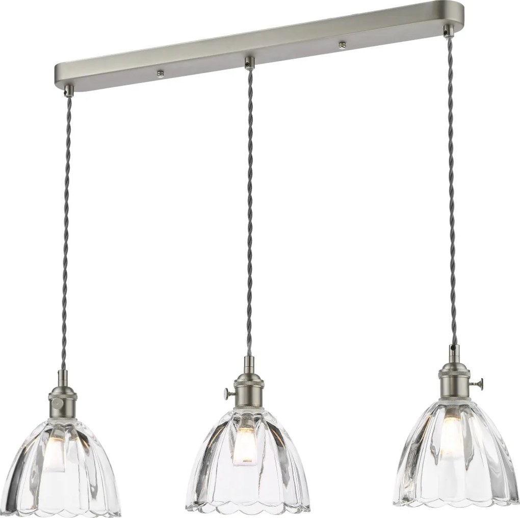Dar Lighting modern függeszték hadano antik króm darhad3661-11