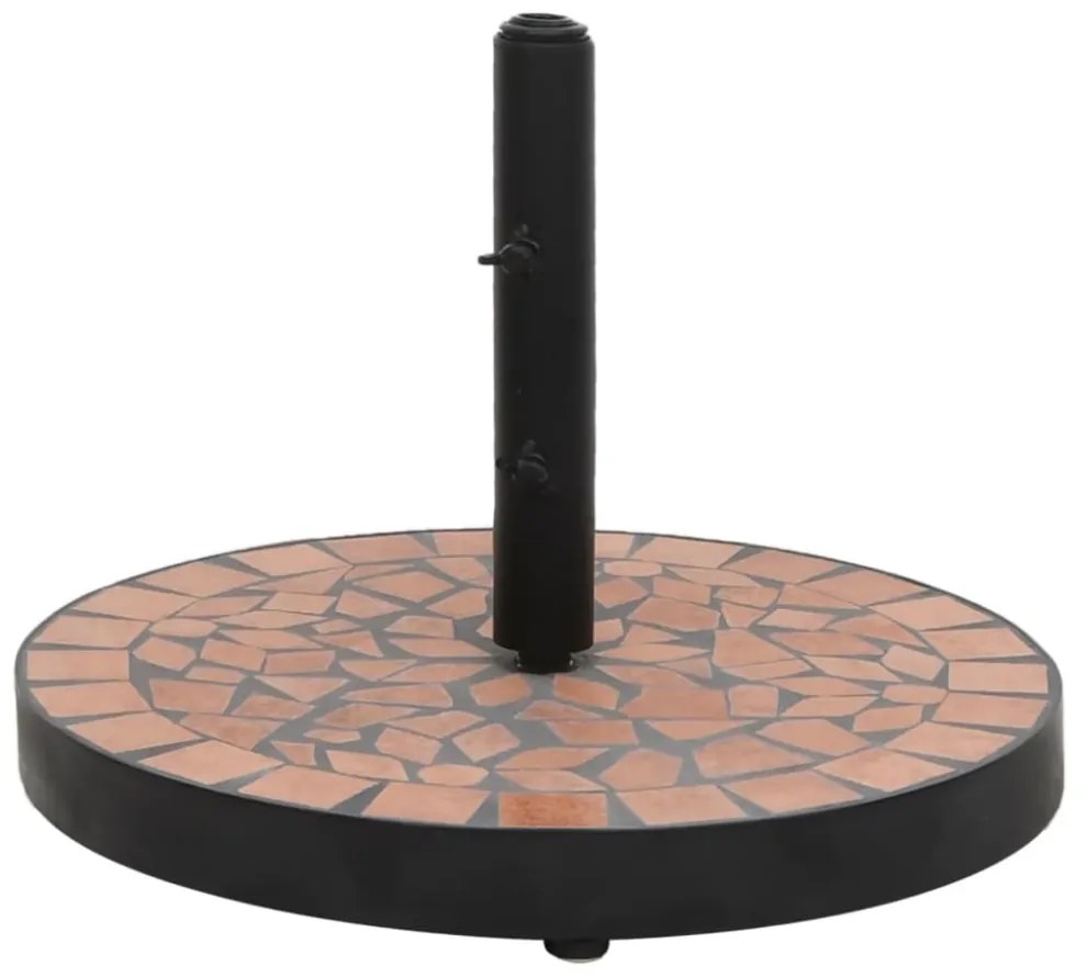 terrakotta kerek napernyő talp 12 kg