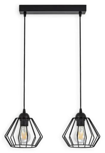 Csillár zsinóron CEED 2xE27/60W/230V