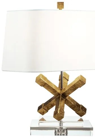 Elstead GN-JACKSON-SQUARE-TL - Asztali lámpa JACKSON SQUARE 1xE27/60W/230V