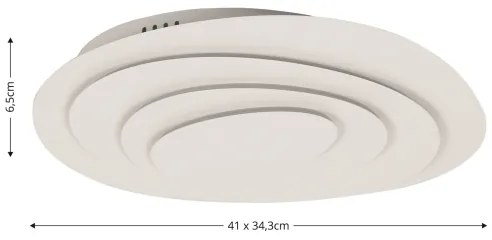 Brilagi - LED mennyezeti lámpatest MODERN MINI LED/48W/230V 3000-6000K + távirányító