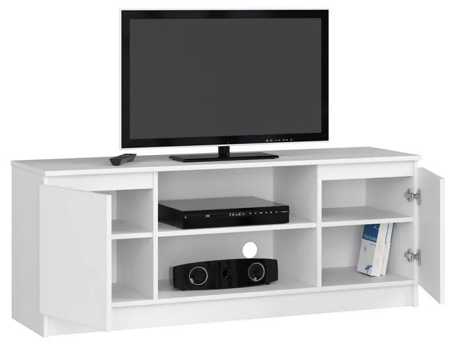 RUTH RTV K140 2D1P TV asztal, 140x55x40, sonoma tölgy