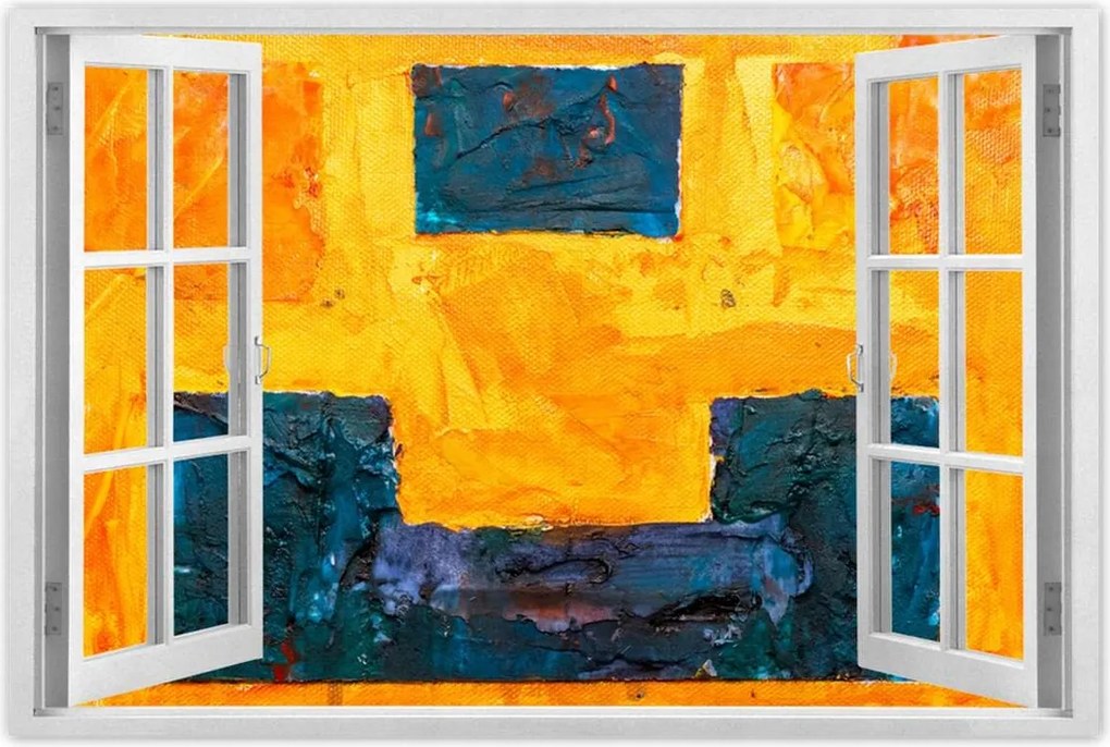 Poszterek 90x60 Absztrakt Nagy kutya