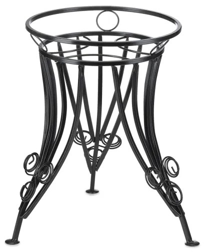 Virágállvány 47x43 cm fekete