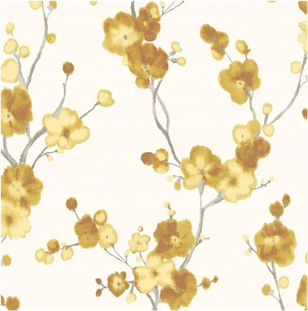 Fali tapéta vinil virág tapéta