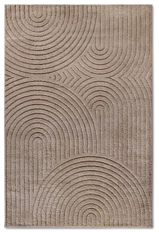 Világosbarna szőnyeg 160x235 cm Panglao New York Taupe – Elle Decoration
