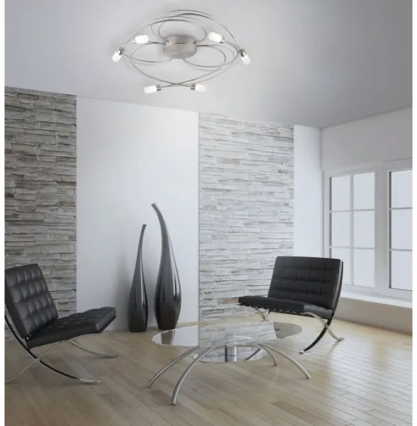 Paul Neuhaus 8250-55 - LED Dimmelhető felületre szerelhető csillár NELIA 6xLED/3W/230V