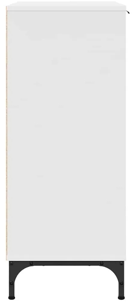 Széf fiókkal Fehér 89.5 x 33 x 82 cm Faanyag