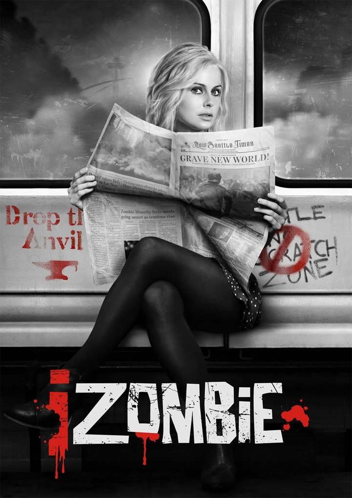 iZombie Tv sorozat poszter 2015 Rose McIver