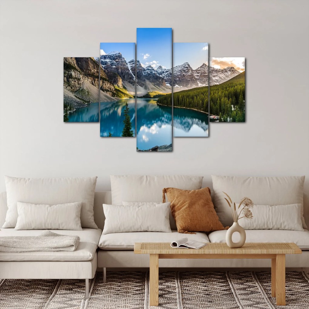 Kép - Kanada, Banff Nemzeti Park, Moraine Lake (150x105 cm)