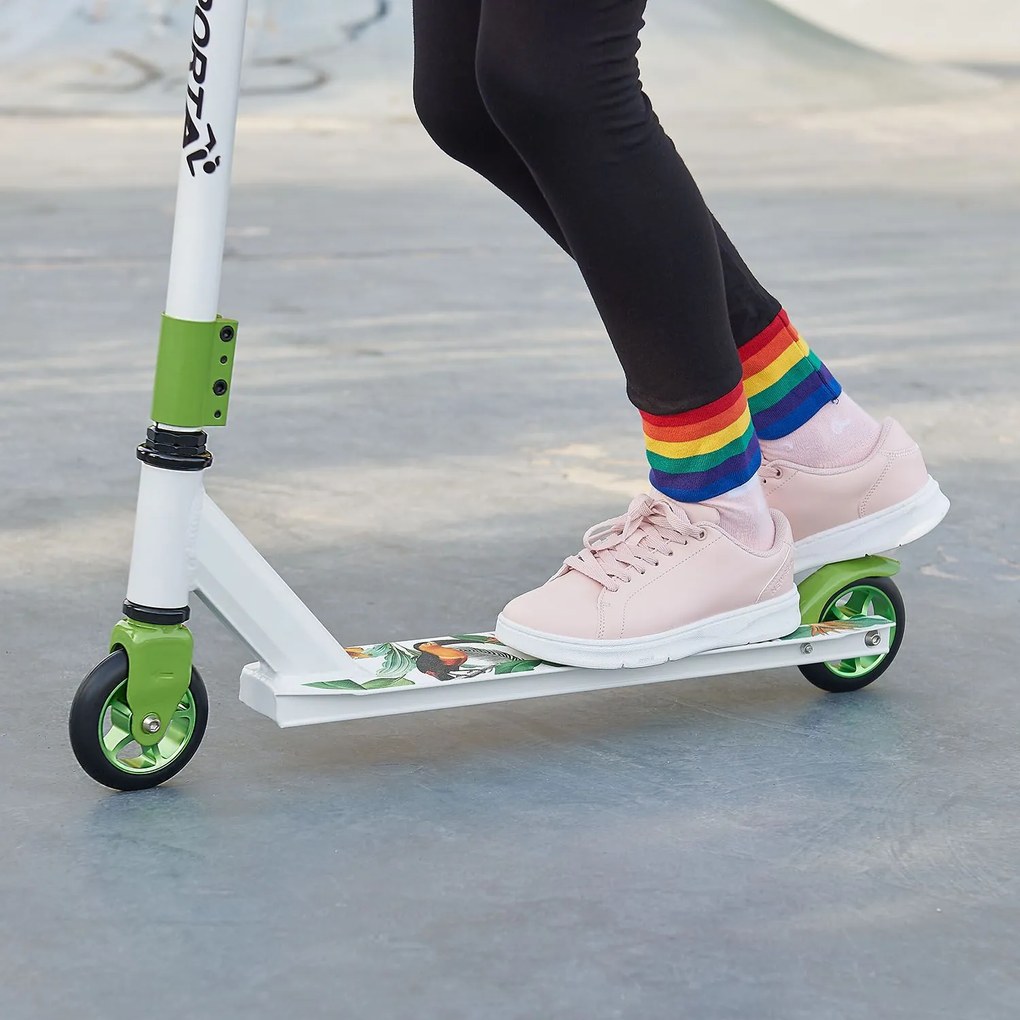 Juskys Freestyle roller Hawaiana - zöld