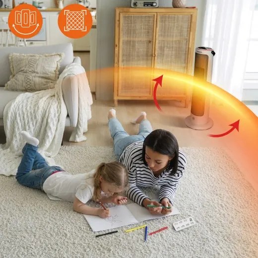 monzana® Kerámia hősugárzó 2000W - fehér