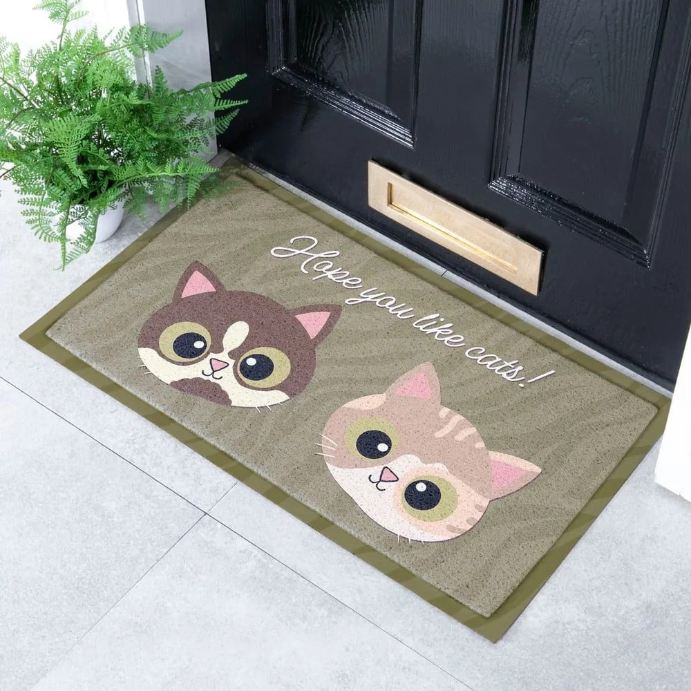 Lábtörlő 40x70 cm Hope You Like Cats – Artsy Doormats