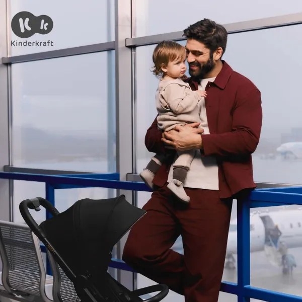 KINDERKRAFT SELECT - Babakocsi PILOT 2 fekete