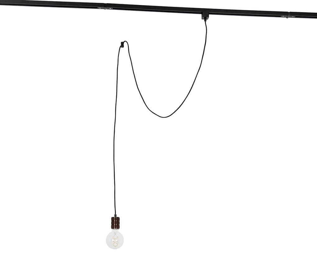 Függőlámpa sínre függesztve sötét bronz - Cavalux