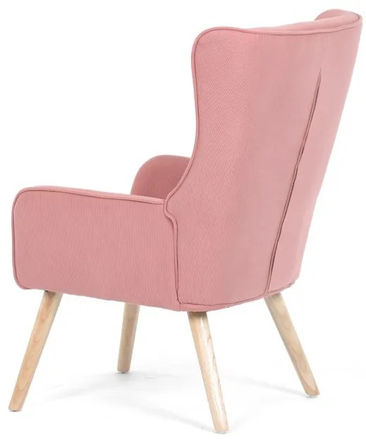 Rózsaszín Kordbársony U-Fotel. AK-314 PINK2