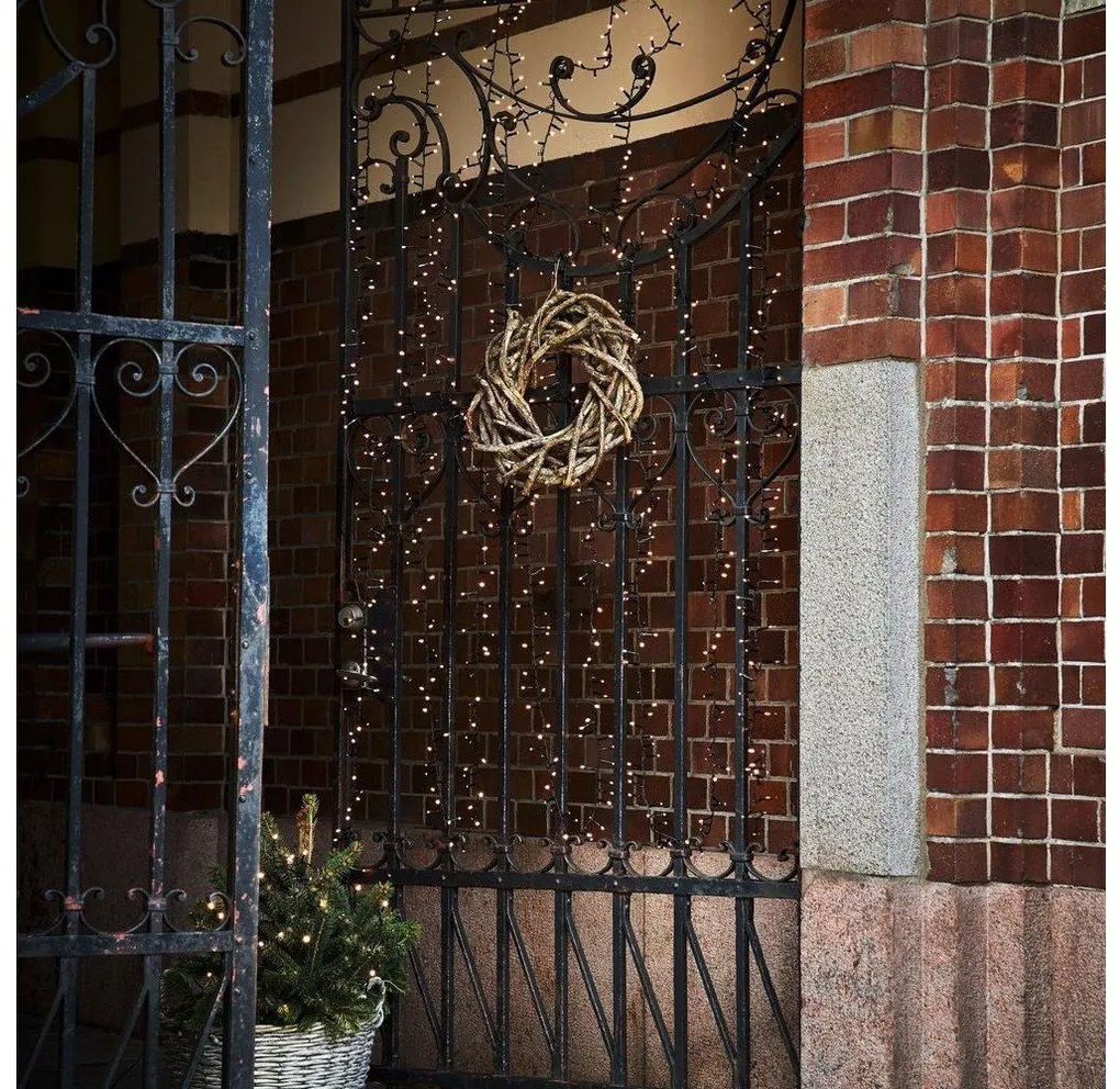 Eglo 410833 -LED Kültéri karácsonyi lánc CRISPY ICE 540xLED 11,9m IP44 meleg fehér