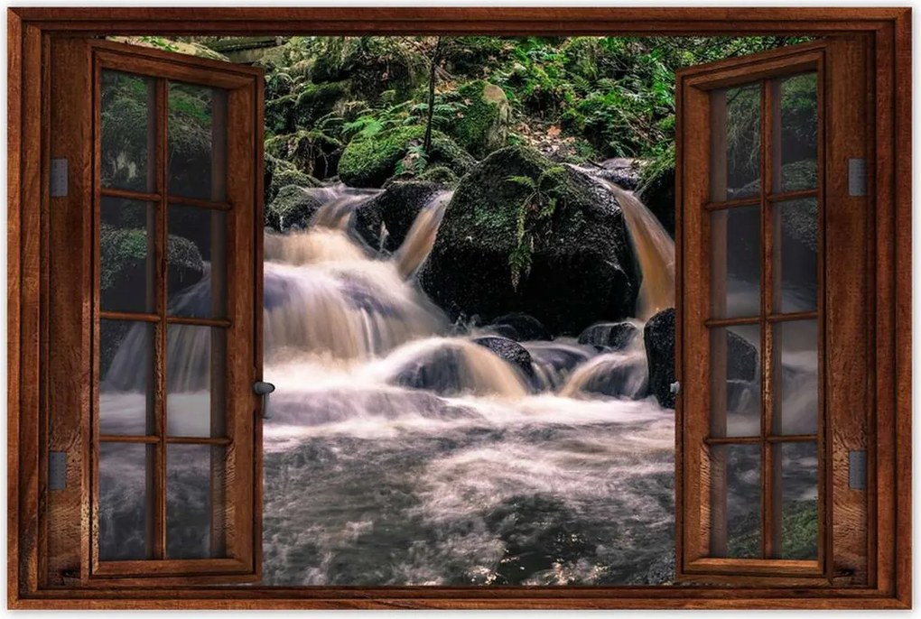 Poszterek 60x40 Hegyi folyó