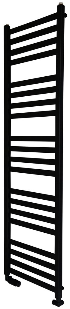 Regnis LOX, fűtőelem 430x1190mm, 616W, matt fekete, LOX120/40/D400/FEKETE