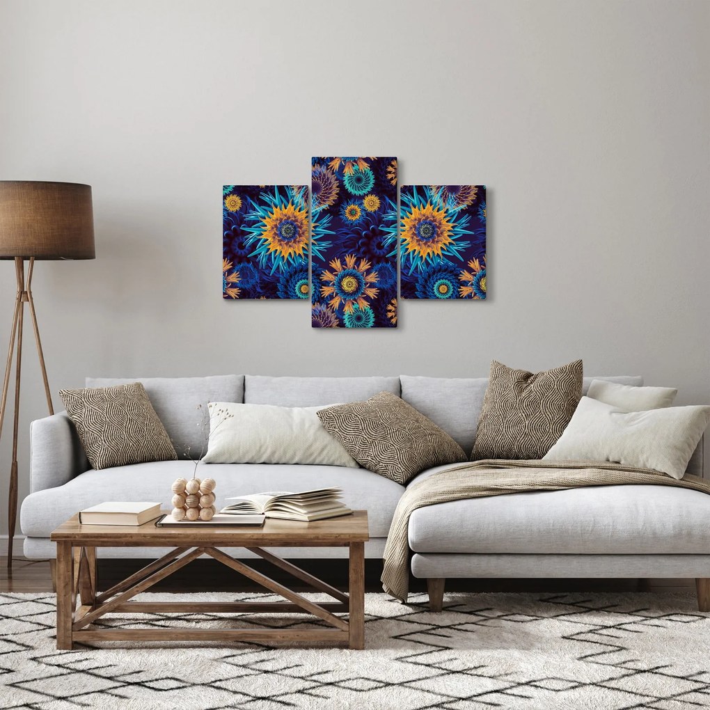 Kép - 3D virágok (90x60 cm)