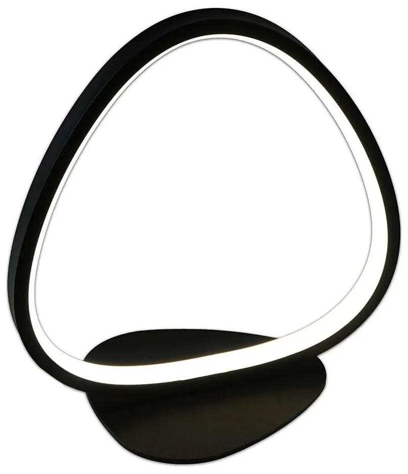 LED asztali lámpa PETRA LED/12W/230V 4000K fekete