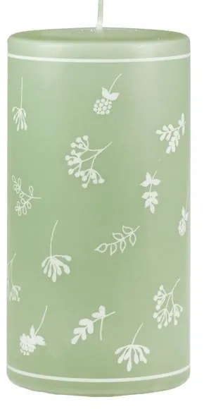 Fleur zöld gyertya, égési idő 87 óra - Unipar