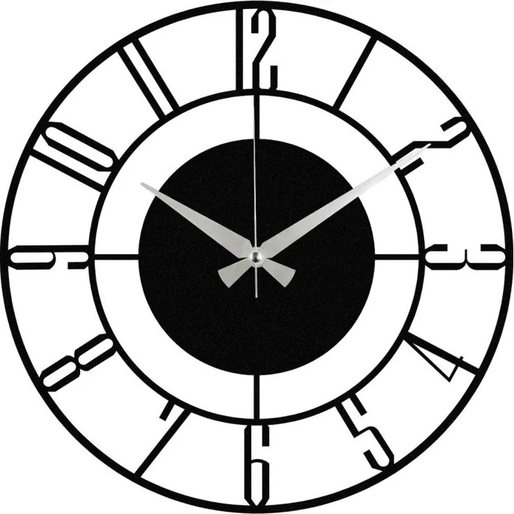 Enzoclock S011 fém falióra, 48 x 48 cm