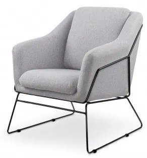 Világosszürke relaxáló fotel HAMAR 2