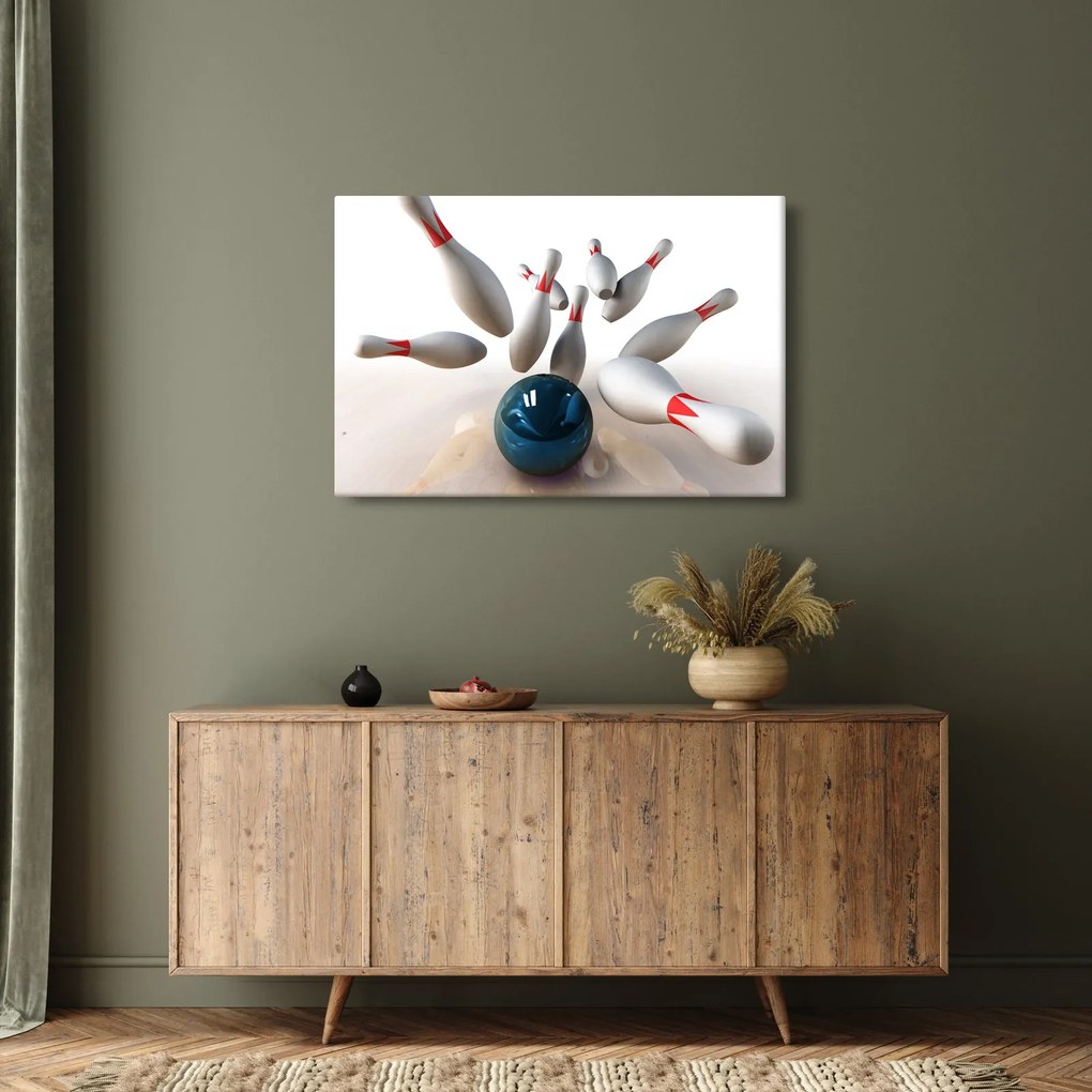 Kép - bowling (90x60 cm)