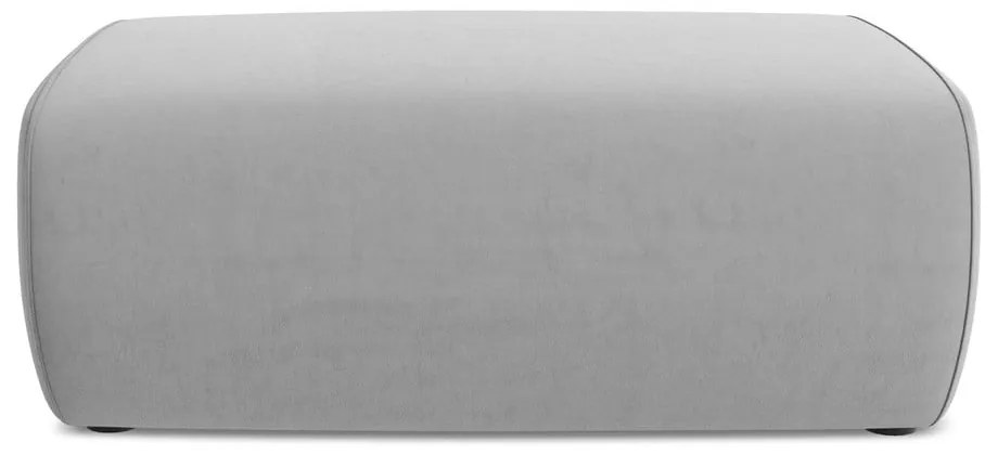 Világosszürke bársony lábtartó Kapua – Makamii