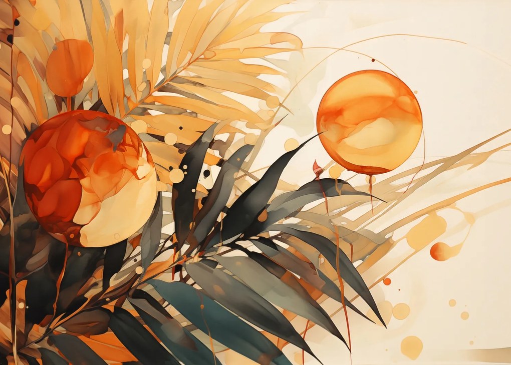 Poszter 70x50cm Napsütötte Zefir