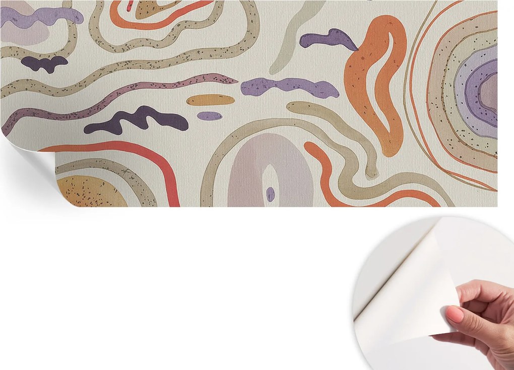 Öntapadós tapéta Falfestmény Prémium Absztrakt minták 250x104 cm