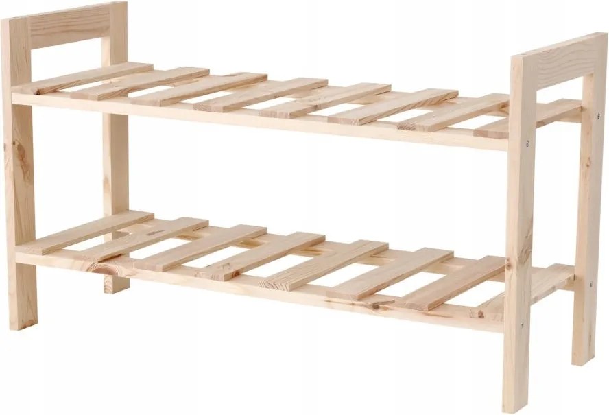 Cipőtartó polc 70x40x26cm fa