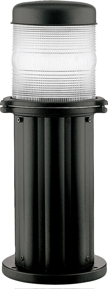 NOVOLUX 228B-G05X1A-02 OMO Modern Kültéri Állólámpa Fekete, Átlátszó E27 IP55