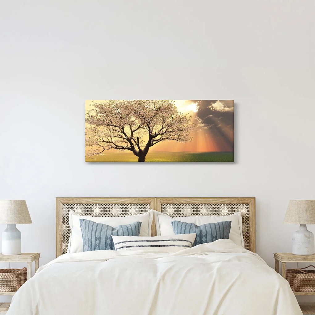 Fa képe a réten (120x50 cm)