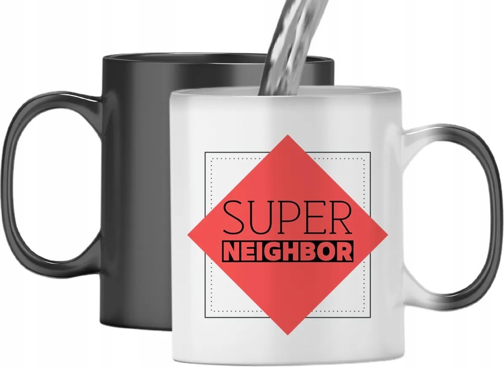 Mágikus Bögre A Szomszédnak Színváltós, fényképes nyomattal