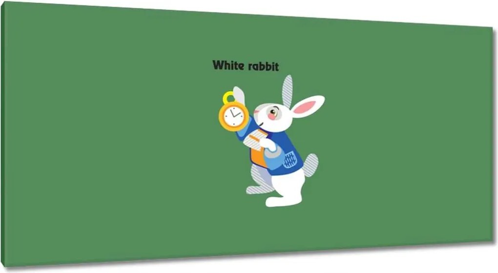 Vászonkép 115x55 Nyúl Csodaországban