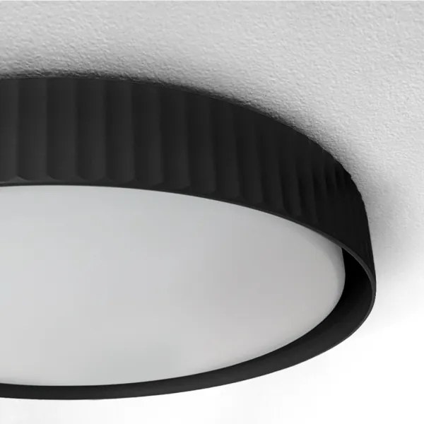 Brilagi - LED dimmelhető mennyezeti lámpa LUCIA LED/48W/230V átm. 41 cm fekete+távirányító
