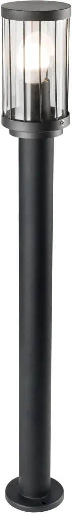 POLUX 312327 FIORD Modern Kültéri Állólámpa Matt Fekete E27 IP44