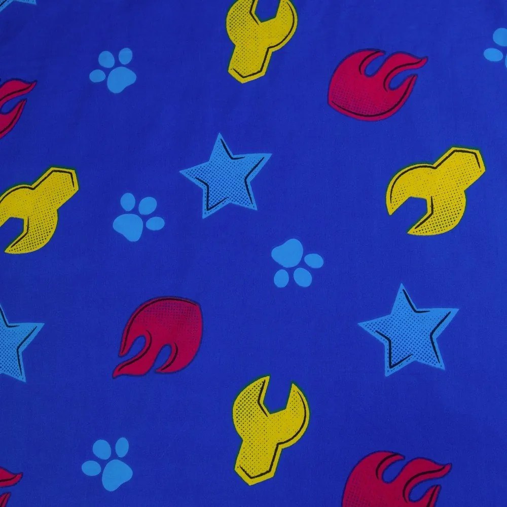 Kék pamut gyerek ágyneműhuzat babaágyhoz 100x135 cm Paw Patrol "Pawsome days ahead" – Jerry Fabrics