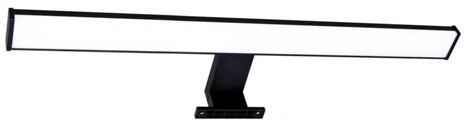 Polux LED Fürdőszobai tükörmegvilágítás ELBA LED/12W/230V 4000K 60 cm IP44 fekete SA2203