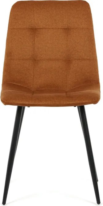 Étkezőszék sárga bársony DCL-X7015 YEL2