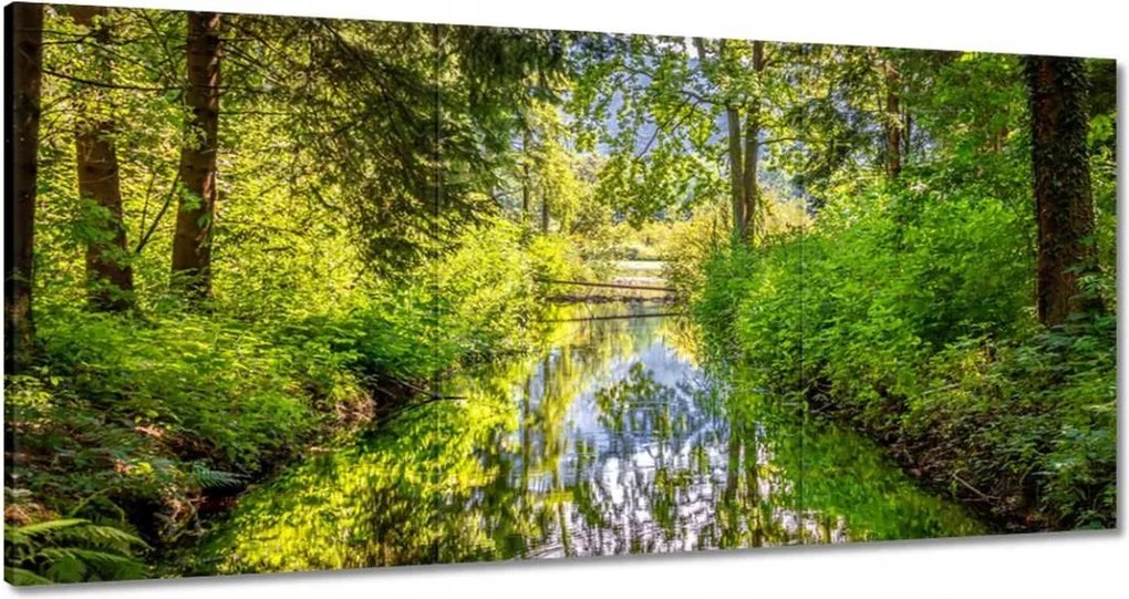 Vászonkép 180x90 Folyó Gyönyörű időjárás