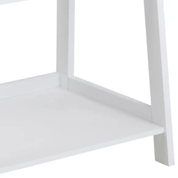 DAMON fehér könyvespolc