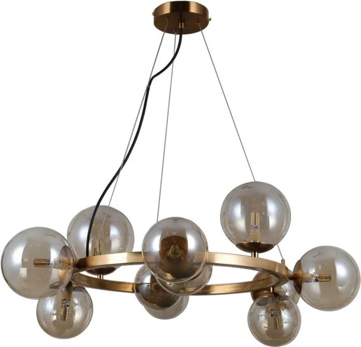 Italux glamour modern függeszték montora füstös mézédes itxpnd-30223-11a