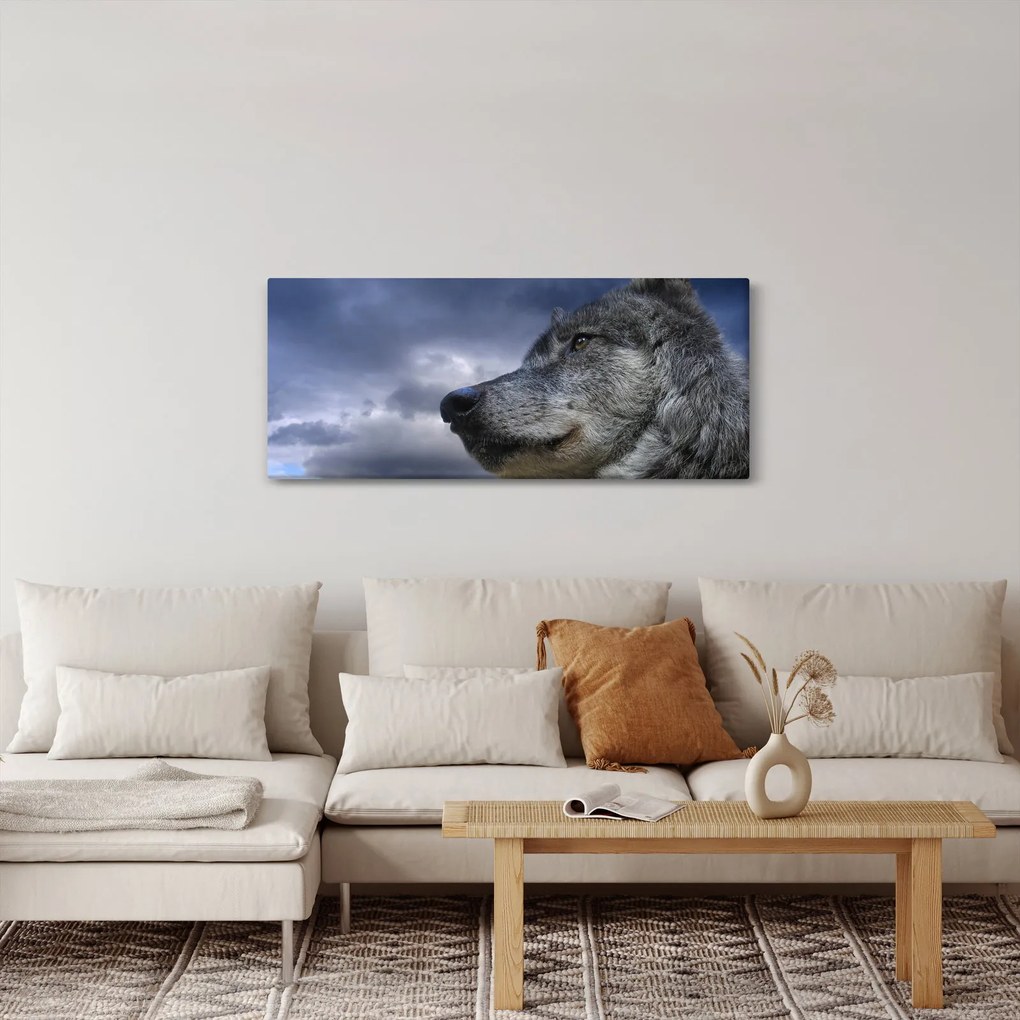 Kép - Farkas feje (120x50 cm)