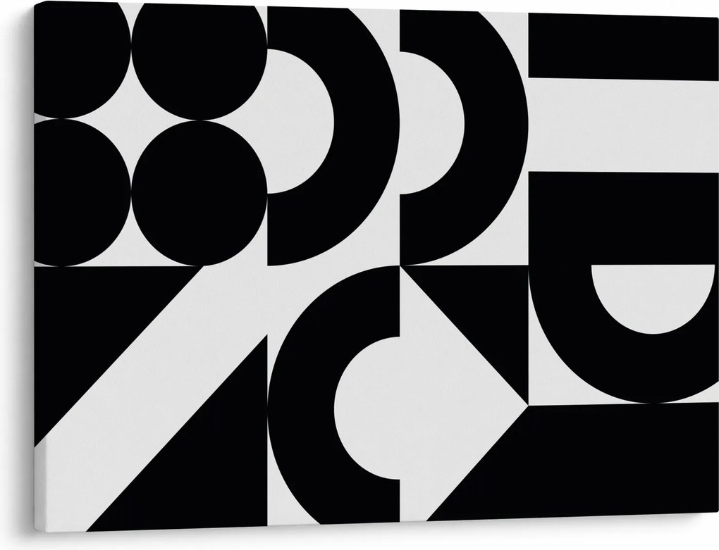Kép - Geometriai absztrakció N⁰2 (70x50 cm)