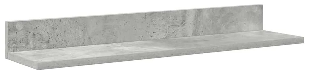 4 részes TV szekrény szett 4 pcs Beton szürke Faanyag