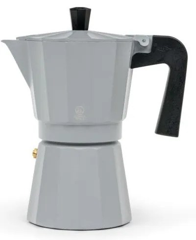 Szürke fém kotyogós kávéfőző 400 ml Moshi – Leopold Vienna